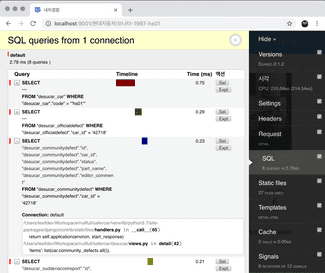 Debug true файл настроек django